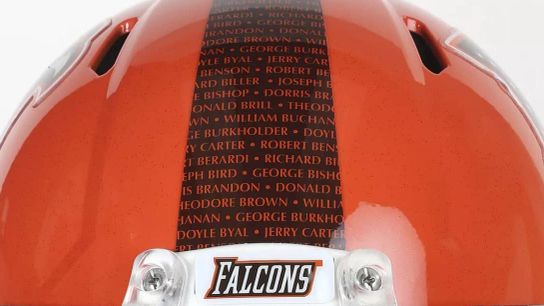 Bowling Green's new patriotic helmets pay tribute to 111 BG students who died defending the country