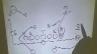 Watch legendary Bill Walsh diagram and explain the play that won Super Bowl XXIII (San Francisco 49ers)