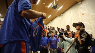 Video: Bryan Harsin, the Boise PD, and community provide a special day for kid with cancer (Boise State)