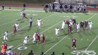 Video: Maryland HS pulls off the perfect bounce pass TD trick play (bounce pass)