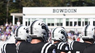A D-III program has cancelled all fall and winter sports, including football (Bowdoin)