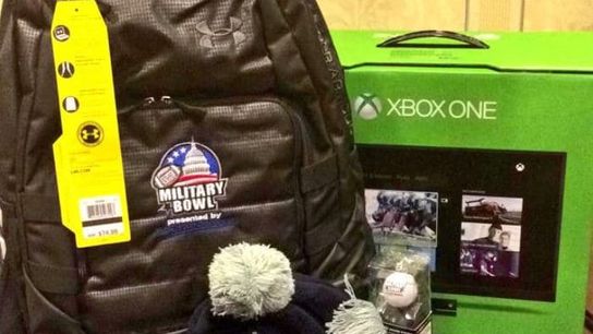 Bowl gifts this year include life-sized FatHead decals of each player, PlayStation 4 Pro bundles, $400 shopping trips