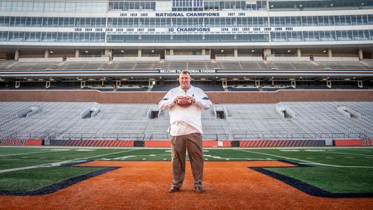 The NCAA allowed it at midnight last night, but Bret Bielema and his Illinois staff decided to hold off (Bret Bielema)