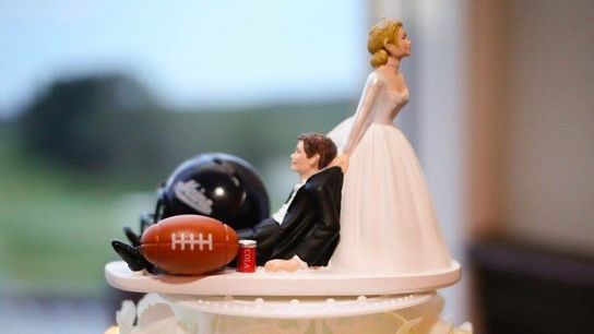 Send us your football-related wedding photos (matt jones)