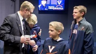 Virginia HC Bronco Mendenhall and his family of five are living in an RV, and absolutely love it (Featured)