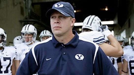 Bronco Mendenhall has spent the off season with the bigs, here's why