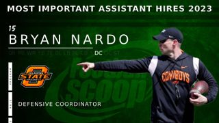 The 15 most impactful assistant coaching hires of 2023 -- No. 15: Bryan Nardo, Oklahoma State (2023 Oklahoma State Football Schedule)