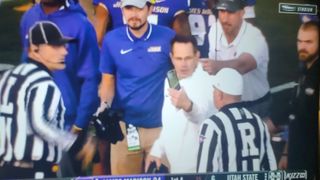 Video: JMU coaches present cell phone evidence to officials of missed call (referee)