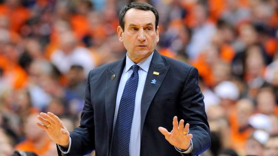Mike Krzyzewski tells his players to stop wearing Duke gear and has banned them from the locker room (Mike Krzyzerski)