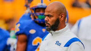 Pitt coach Pat Narduzzi explains promotion for Cory Sanders (pitt)