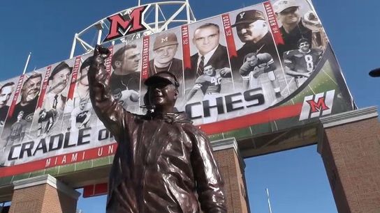 You can have your very own John Harbaugh statue