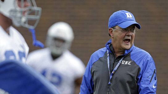 David Cutcliffe is shaking up his staff at Duke with new roles and responsibilities (Duke)