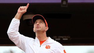 Video: Dabo shares a truly defining moment of faith as the interim Clemson coach where "God winked" (God)