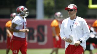 Dirk Koetter explains the Bucs "rep chart" and how they've decided to split reps between starters and backups (Featured)
