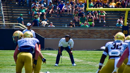 Marcus Freeman has thoughts about Notre Dame being massive underdogs at Ohio State