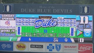 How's this for a promotion? Duke will have a Throwback Day on Saturday (Duke)