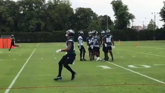 Video: Doug Pederson's creativity with the Eagles has clearly spilled into their special teams drills (Philadelphia Eagles)