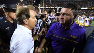 Ed Orgeron on working for Alabama one day: "It will never happen." (Ed Orgeron)