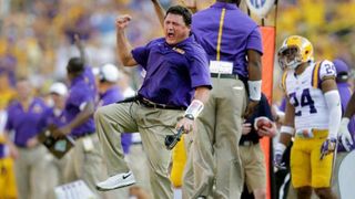 The legend of Ed Orgeron and energy drinks grows with recent story shared at NFL combine (LSU)