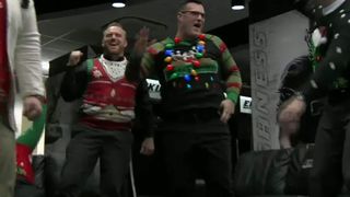 Video: EKU celebrated early national signing with the entire staff in ugly sweaters (christmas)