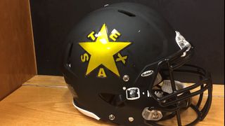 These new East Texas Baptist helmets are so great they could become collectors' items (uniforms)