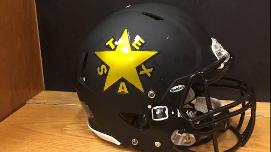 These new East Texas Baptist helmets are so great they could become collectors' items (uniforms)