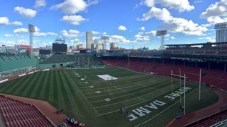 Photos: Take a look at Fenway Park outfitted for a college football game (Notre Dame)