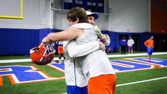 #ScholarshipAlert: "It's not right that you guys are walk-ons. You're both on scholarship." (Florida)