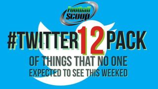 The FootballScoop #Twitter12Pack of things no one expected to see this weekend (#Twitter12Pack)