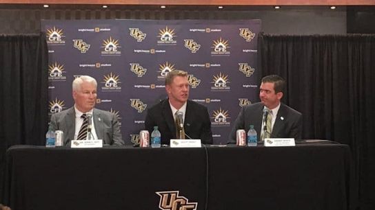 Scott Frost introduced at UCF: "I knew this place was special from afar" (UCF)