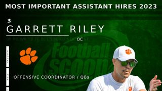 The 15 most important assistant coaching hires of 2023 -- No. 3: Garrett Riley, Clemson (Dabo Swinney)