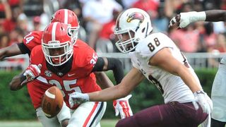 To emphasize turnovers, the Georgia staff introduced "the lacrosse stick" on defense (Featured)