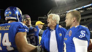 Report: Mack Brown backing out of hiring Greg Robinson as defensive coordinator (Greg Robinson)
