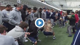 Paul Johnson has an interesting rule change suggestion: Replace the coin toss with a tug of war (Top)