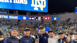 Sources: ETSU, Quarles make key offensive hire from Notre Dame football staff (Gus Ragland)