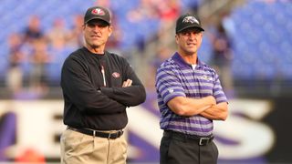 Jim and John Harbaugh share the family stories behind the famous "Harbaughisms" (John Harbaugh)