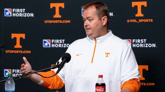 On Rocky Top, Heupel focusing on building trust, working the 'lead-up'