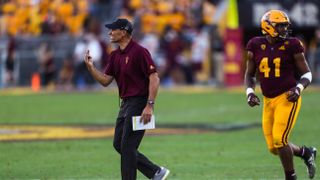 Arizona State president weighs in on Herm Edwards, loss to Eastern Michigan (Arizona State)
