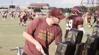 First it was ball boys, now equipment guys are getting their own hype videos (Texas State)