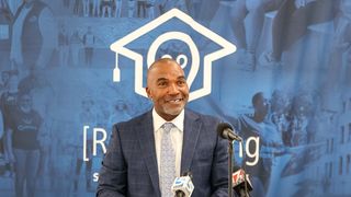 D-II head coach shares, prior to being fired, team had to practice on concrete (Howard Feggins)