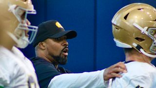 Notre Dame's Al Washington talks approach to head coaching interview, praises Marcus Freeman (Notre Dame)