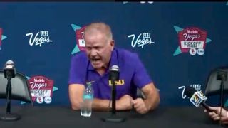 Defiant Brian Kelly lashes out after LSU loses to USC (Las Vegas)