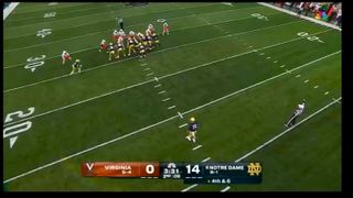 Why ACC officials may have blown the call on Notre Dame's dazzling fake-punt touchdown (Notre Dame Fake Punt)