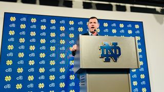 Notre Dame introduces Parker; Freeman emphasizes buyouts weren't an obstacle (Notre Dame)