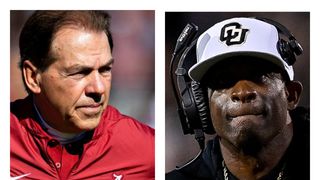 Nick Saban evaluates Deion Sanders (AFLAC)