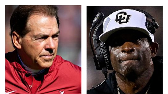 Nick Saban evaluates Deion Sanders (AFLAC)