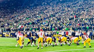 Blown out by Notre Dame, Lincoln Riley says USC has "every opportunity we want is waiting" (Notre Dame)