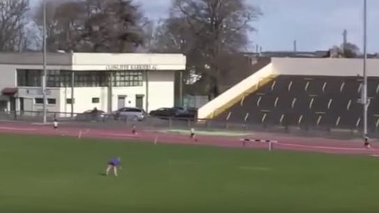 Incredible feat: Watch this runner win a race "there was no way she could win" (Belief)