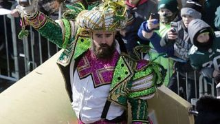 "I'm going to talk to you about underdogs" and more from Jason Kelce's epic Super Bowl speech to 700,00 Philly fans (Jason kelce)