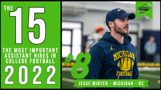 The 15 most important assistant coaching hires of 2022 -- No. 8: Jesse Minter, Michigan (Michigan)
